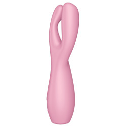 Satisfyer Stimulateur de clitoris Threesome 3 Satisfyer 14cm Rose